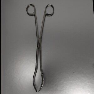 Surgical Hemostatic Forceps Stainless Steel 10.5" Curved Clamps Medical Instrume